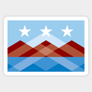 Flag of Peoria, Arizona Sticker